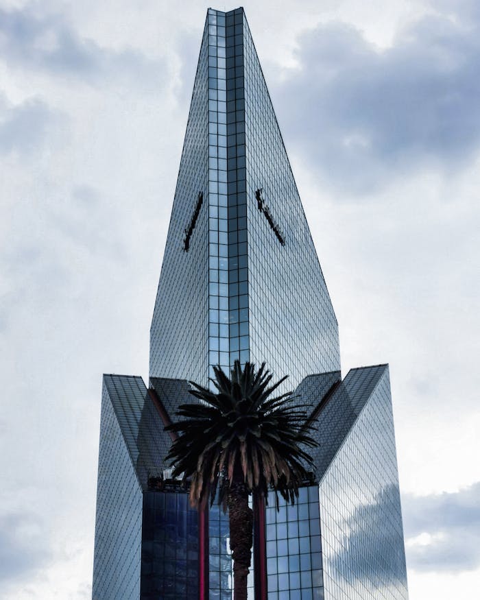 Building Under Cloudy Sky